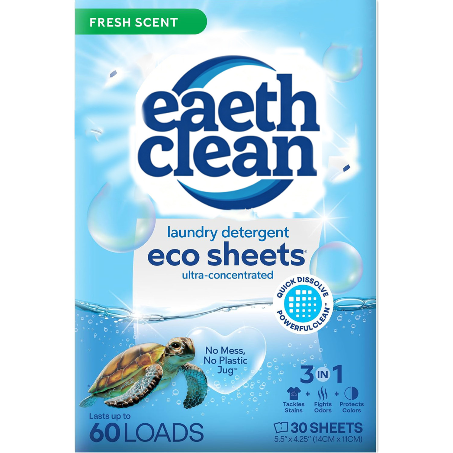 Laundry Strip Eco - 30 sztuk arkuszy detergentu do prania